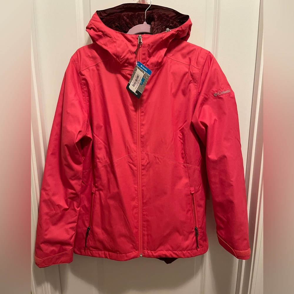 Ladies Medium Columbia HOODED Jacket  BNWT